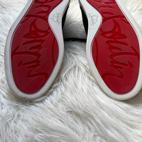 EUC • CHRISTIAN LOUBOUTIN Elastikid Donna Calfskin Sneakers Size Size: 37 - Picture 7 of 10